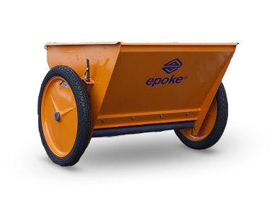 Epoke EpoMini 20 compact towed spreader for mid-capacity winter material delivery