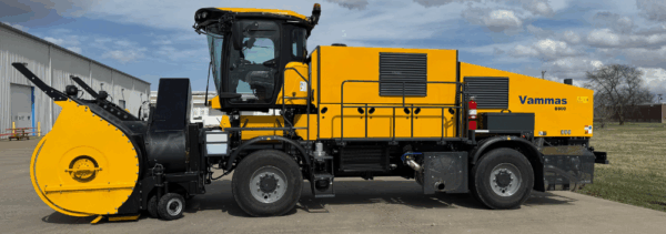Vammas B800 Dual-Engine Runway Snow Blower